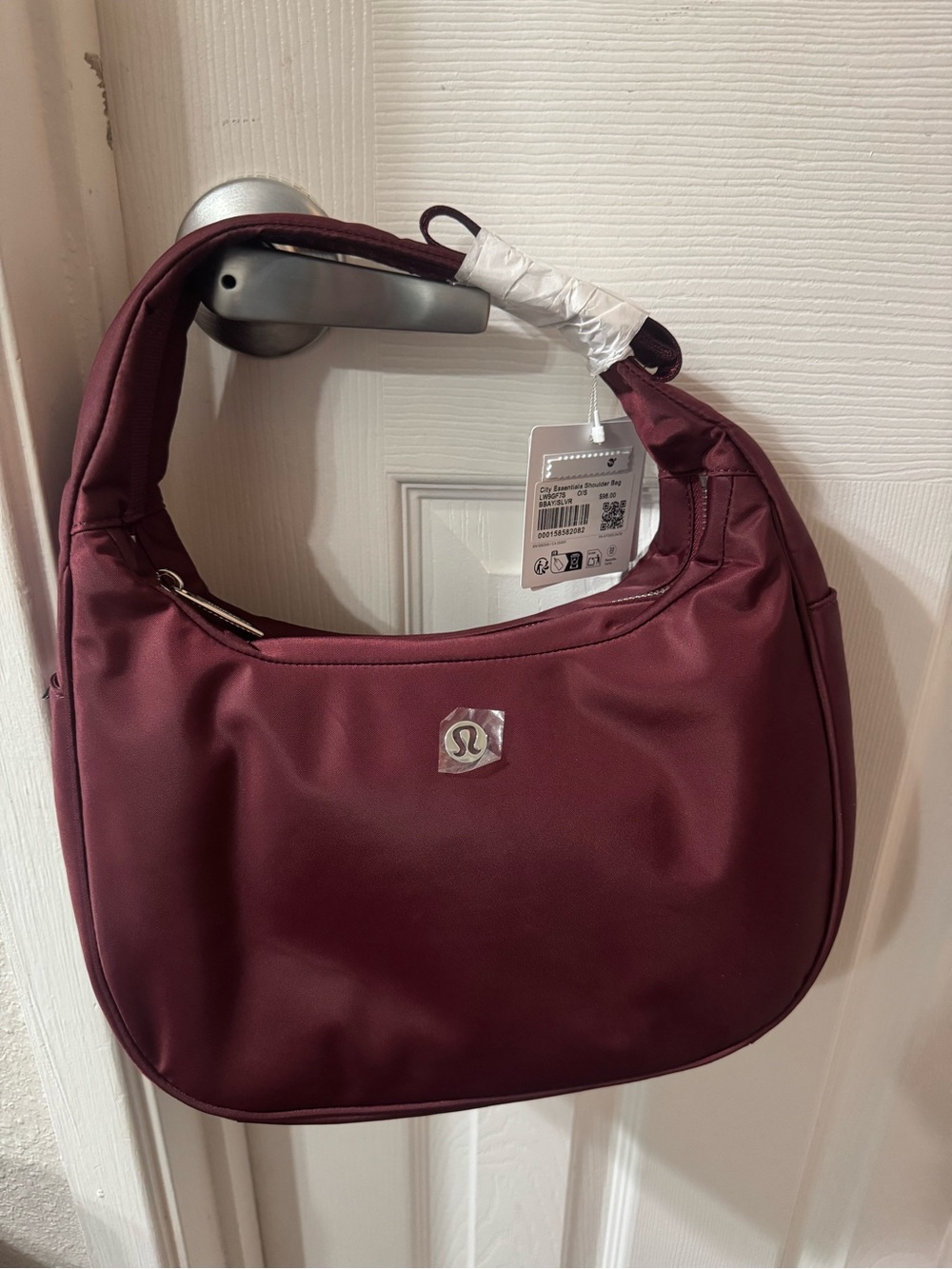 lululemon athletica Shoulder Hobo Bag - Burgundy